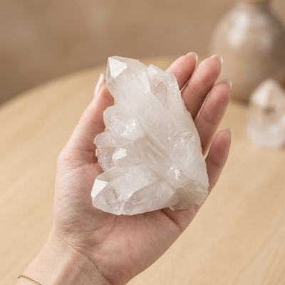 Drusa Quartzo Cristal (560g) (11x8 cms)