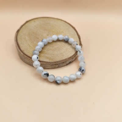 Pulseira Pedra Lua 7mm