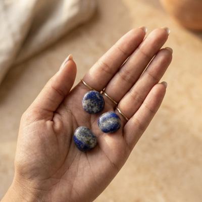 Lapis Lazuli rolado ( 1,5 cms)