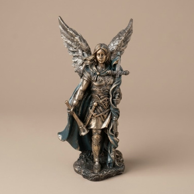 Arcanjo Gabriel Resina 18x8x10 cms
