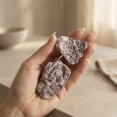 Lepidolite Bruto (3/4 cms)