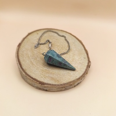 Pêndulo Zoisite Rubi