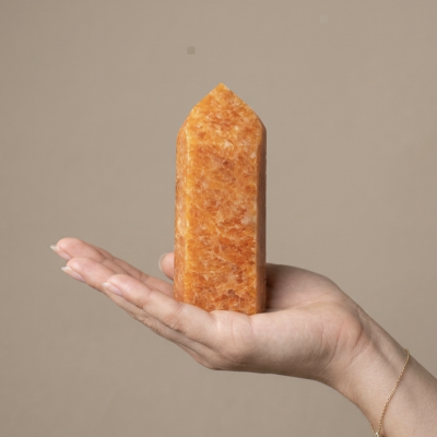 Gerador de Calcite Laranja extra 12 cms