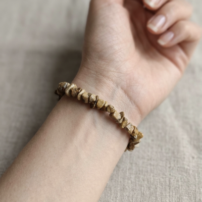 Pulseira Jaspe Paisagem chips
