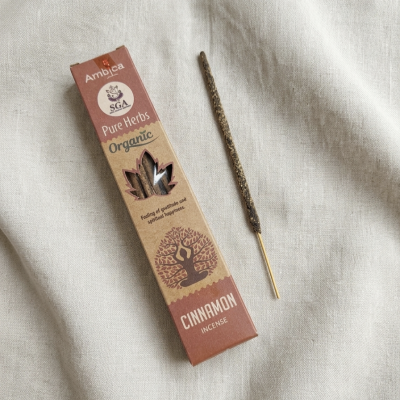 Incenso Pure Herbs Orgânico de Canela