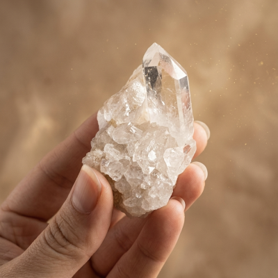 Drusa Quartzo Cristal