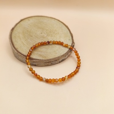 Pulseira Cornalina 3mm