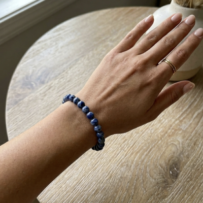 Pulseira Quartzo Azul 8mm