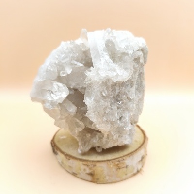 Drusa Quartzo Cristal (800g) (100x90mm)