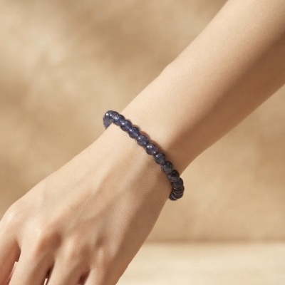 Pulseira de Iolite 7mm