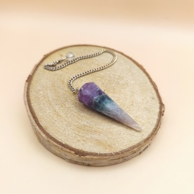 Pêndulo Fluorite Arco Íris