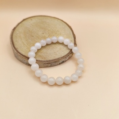 Pulseira Quartzo Rosa 8mm