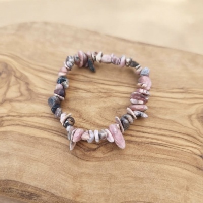 Pulseira Rodocrosite chips