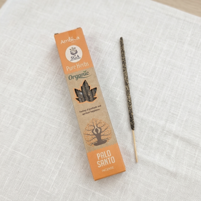 Incenso Pure Herbs Orgânico de Pau Santo