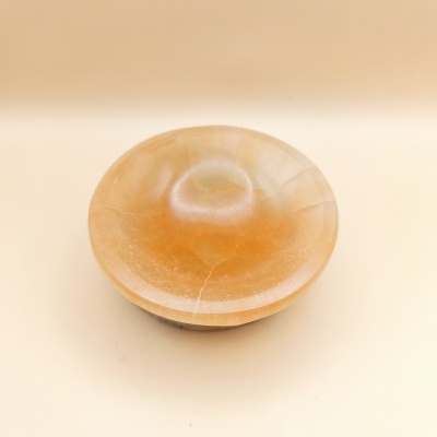 Taça Selenite Laranja (10cms)