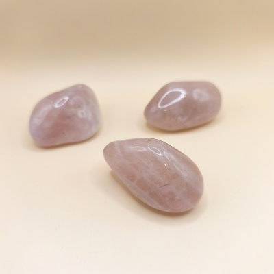 Quartzo rosa rolado (35/40mm)