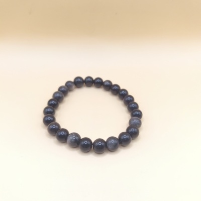 Pulseira Obsidiana Dourada 8mm