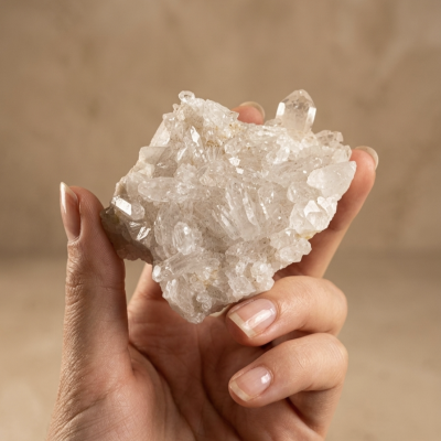 Drusa Quartzo Cristal (110g)
