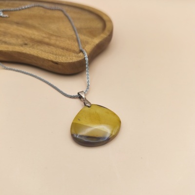 Colar Jaspe Mookaite