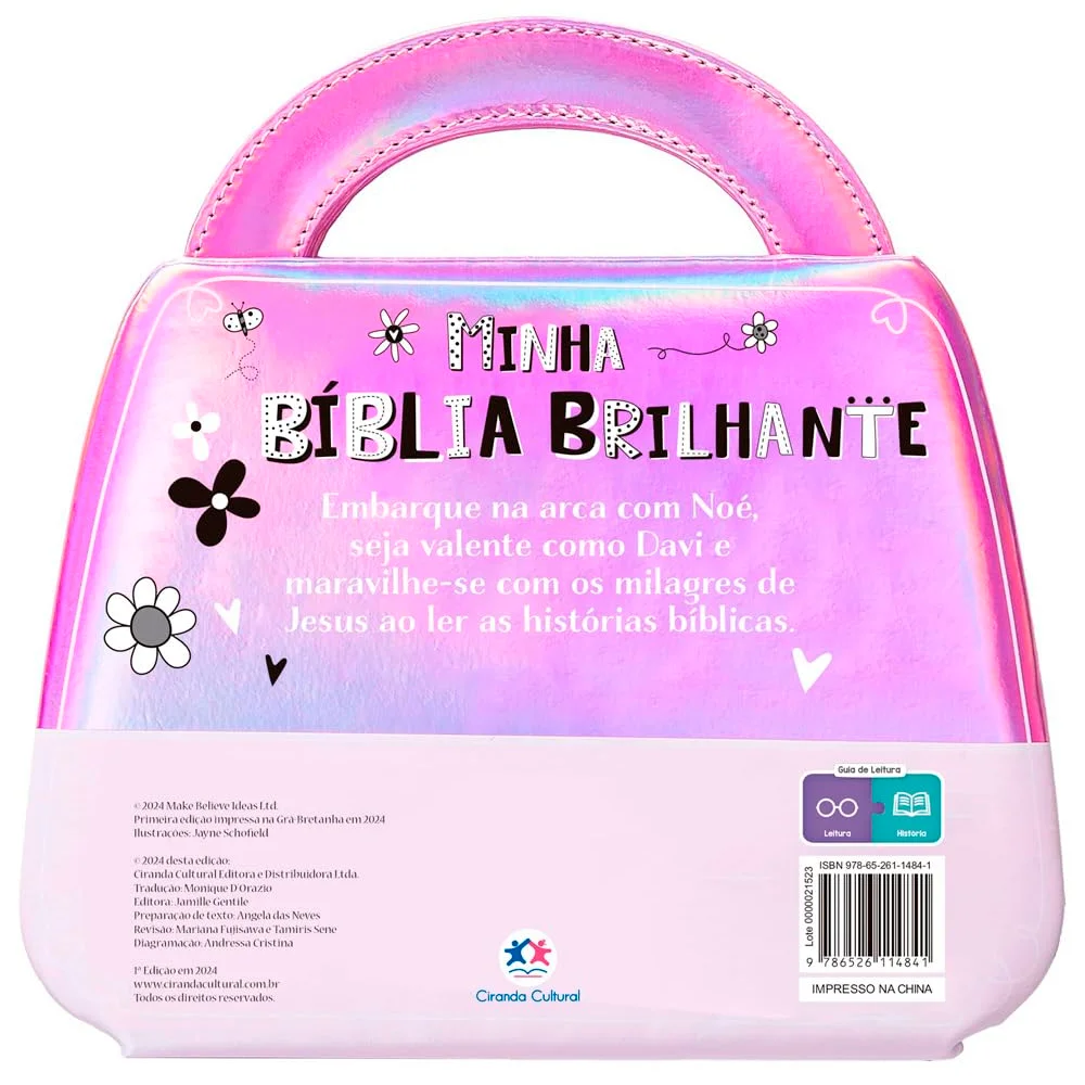 Minha Bíblia Brilhante | Coleção Bolsa Divertida Minha Bíblia Brilhante | Coleção Bolsa Divertida