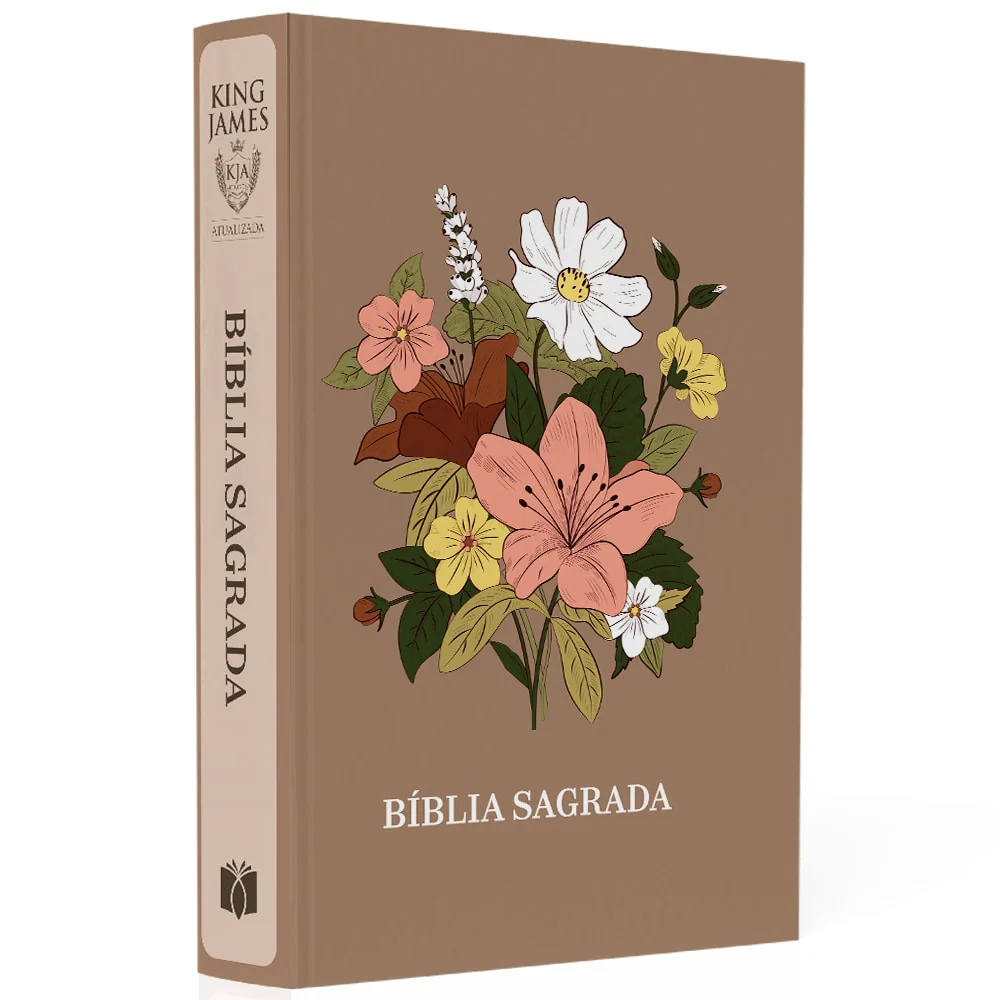 Bíblia Sagrada Flores Variadas | KJA | Letra Maior | Capa Dura Bíblia Sagrada Flores Variadas | KJA | Letra Maior | Capa Dura