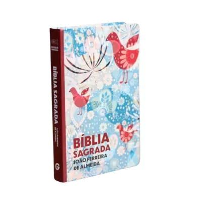 Bíblia Sagrada RC Estampada Pássaro