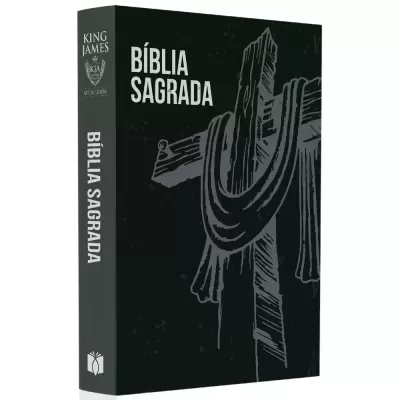 Bíblia Sagrada Cruz e Manto | KJA | Letra Maior | Capa Dura Bíblia Sagrada Cruz e Manto | KJA | Letra Maior | Capa Dura