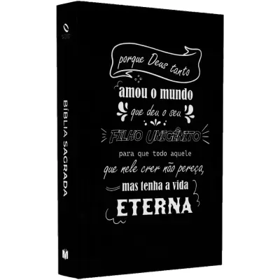Bíblia Sagrada Deus Amou o Mundo | NAA | Letra Normal | Capa Dura