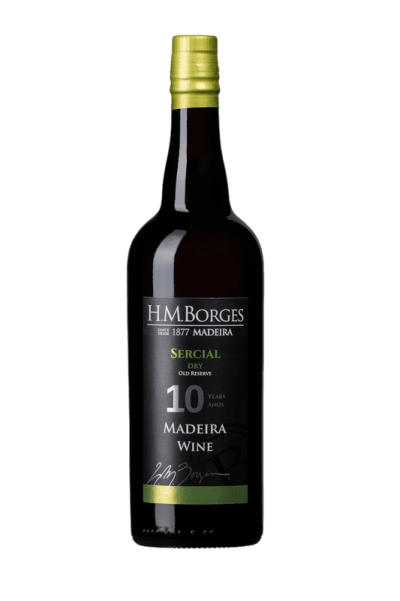 Vinho Madeira H.M.Borges 10 anos Sercial