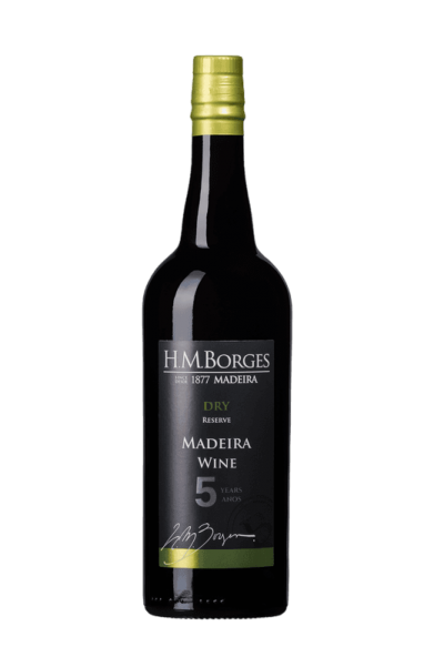 Vinho Madeira H.M.Borges 5 anos Seco