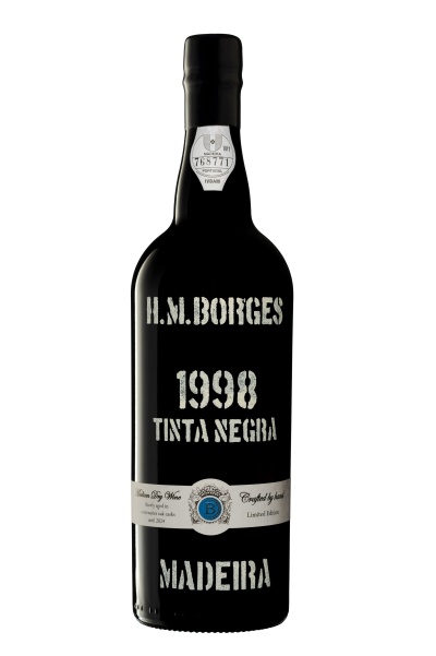 Vinho Madeira H.M.Borges 1998 TINTA NEGRA MEIO SECO