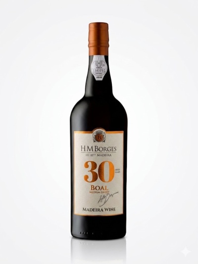 Vinho Madeira H.M.Borges Boal 30 Anos