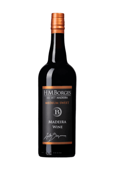 Vinho Madeira H.M.Borges 3 anos Meio Doce