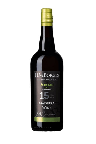 Vinho Madeira H.M.Borges 15 anos Sercial