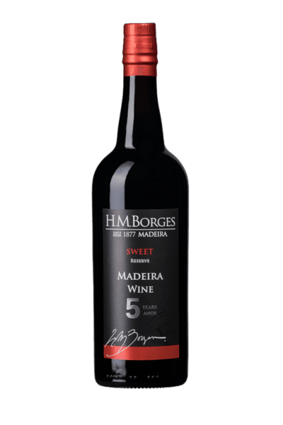 Vinho Madeira H.M.Borges 5 anos Doce