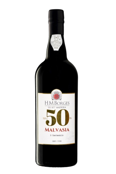 Vinho Madeira H.M.Borges +50 anos Malvasia
