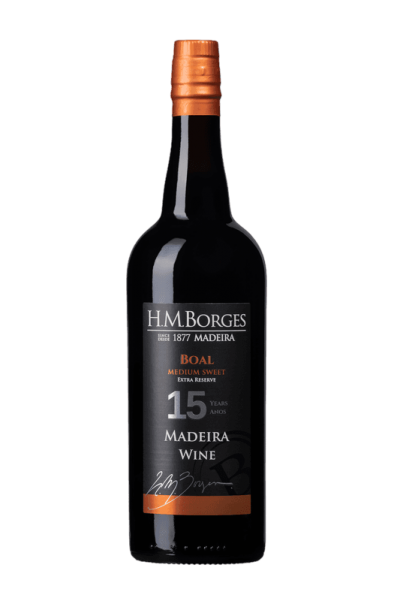 Vinho Madeira H.M.Borges 15 anos Boal