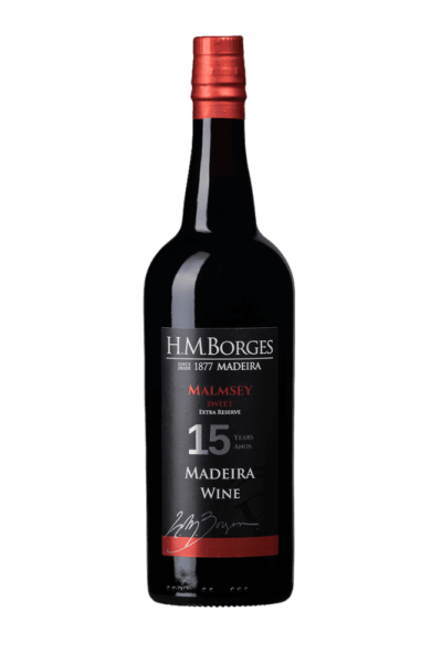 Vinho Madeira H.M.Borges 15 anos Malvasia
