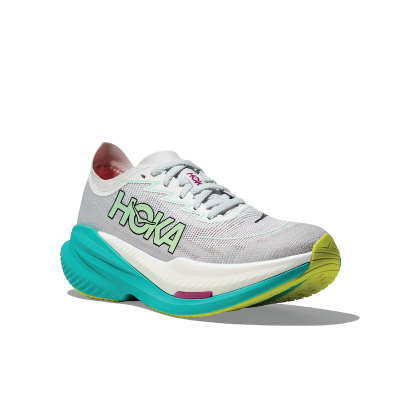 Hoka - Mach X 2 Cinzento/Verde/Branco (Mulher)