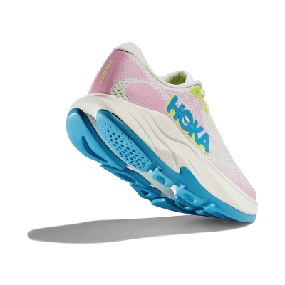 Hoka - Rincon 4 Branco/Rosa/Amarelo (Mulher) Hoka - Rincon 4 Branco/Rosa/Amarelo (Mulher)