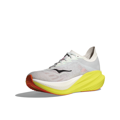 Hoka - Mach X 2 Cinzento/Amarelo/Branco (Homem) Hoka - Mach X 2 Cinzento/Amarelo/Branco (Homem)