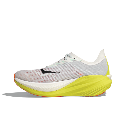 Hoka - Mach X 2 Cinzento/Amarelo/Branco (Homem) Hoka - Mach X 2 Cinzento/Amarelo/Branco (Homem)