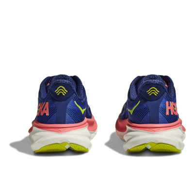 Hoka - Clifton 9 Azul Escuro/ Rosa Salmão (Mulher) Hoka - Clifton 9 Azul Escuro/ Rosa Salmão (Mulher)