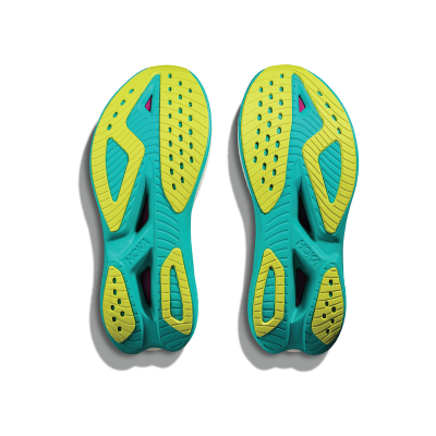 Hoka - Mach X 2 Cinzento/Verde/Branco (Mulher)