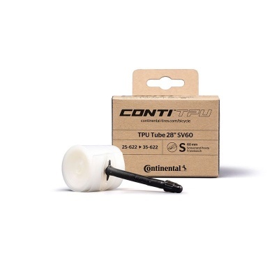 CAMARA CONTINENTAL TPU 28" 700x25-35 PRESTA 60 mm (25-35/622)
