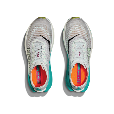 Hoka - Mach X 2 Cinzento/Verde/Branco (Mulher)