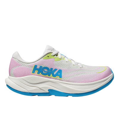 Hoka - Rincon 4 Branco/Rosa/Amarelo (Mulher)