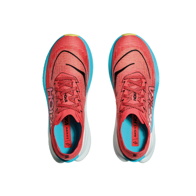 Hoka - Mach X 2 Vermelho/Azul (Homem)