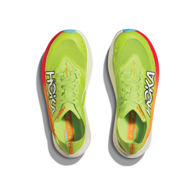 Hoka - Rocket X 2 Verde/Laranja/Vermelho (Unissexo)