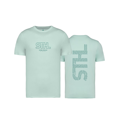 T-shirt Oficial Setúbal Triathlon 2026 - Nomes Triatletas